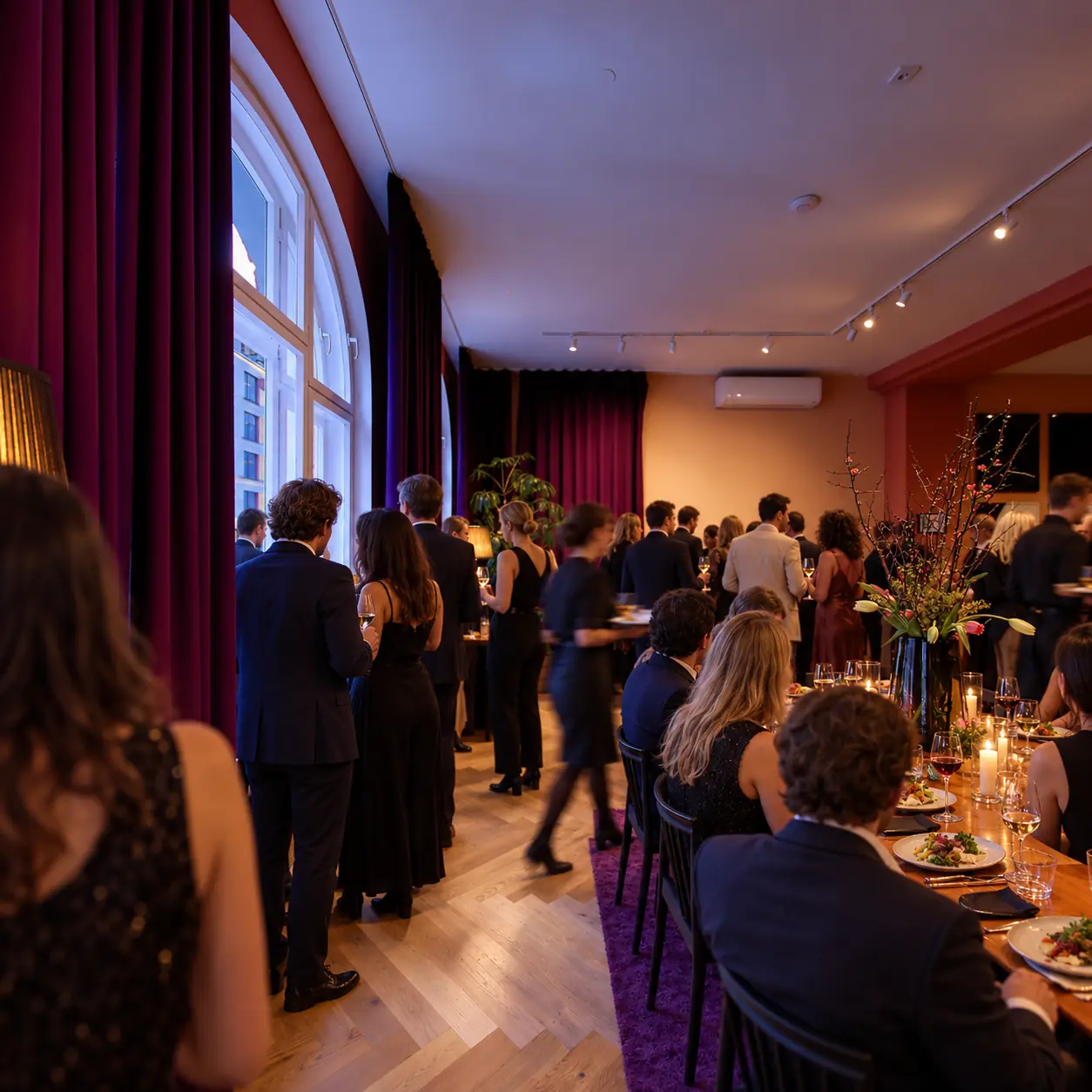 Dinner und Empfang im ZAZOU-Loft